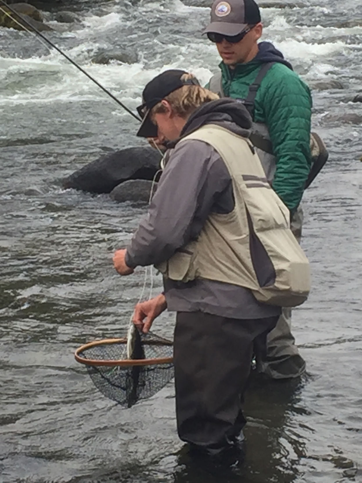 Fly fishing